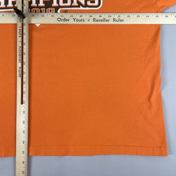 San Francisco Giants 2010 World Series T-Shirt Men’s XL Orange Athleisure Sports - Picture 9 of 14
